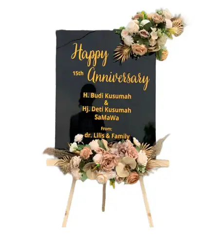 Papan Bunga Akrilik Tabing Banda Gadang