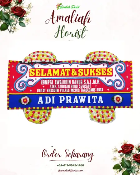 Papan Bunga Ucapan Selamat Tabing Banda Gadang